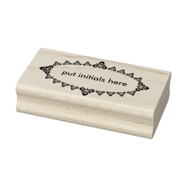 Blommigtens ursprungliga ovala silhuette art frimä stämpel (Stämpel)