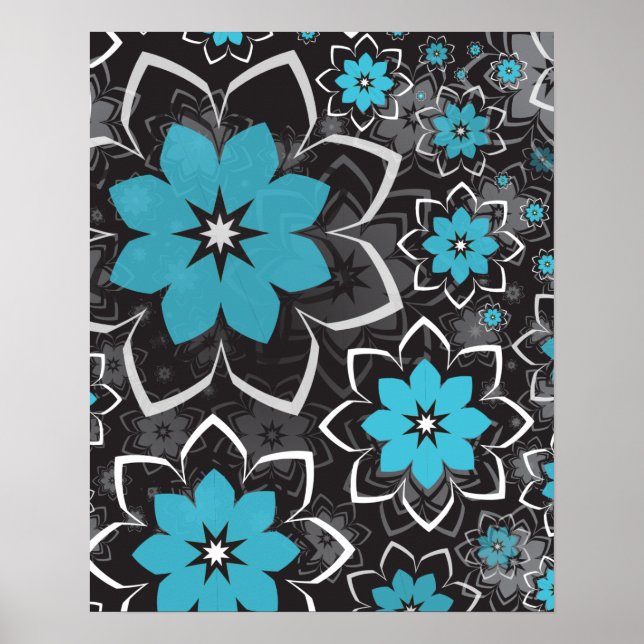 Blommigtens utformning 14 poster (Framsidan)