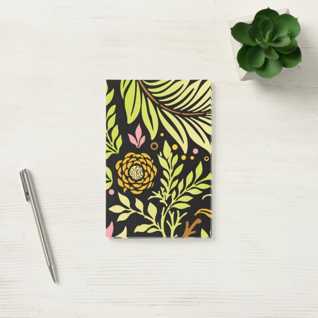 Blommigtens utformning 18 post-it block (Kontor)