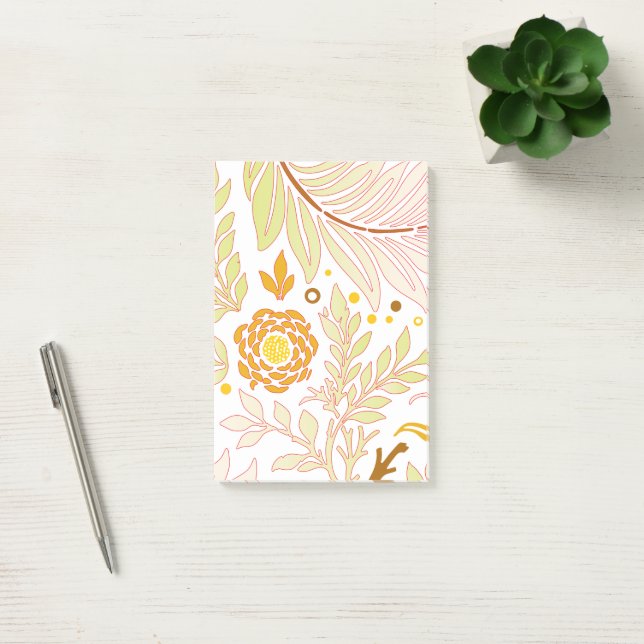 Blommigtens utformning 19 post-it block (Kontor)