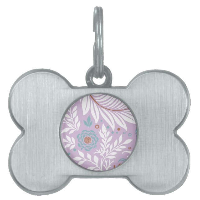 Blommigtens utformning 26 ID-bricka husdjur (Framsidan)