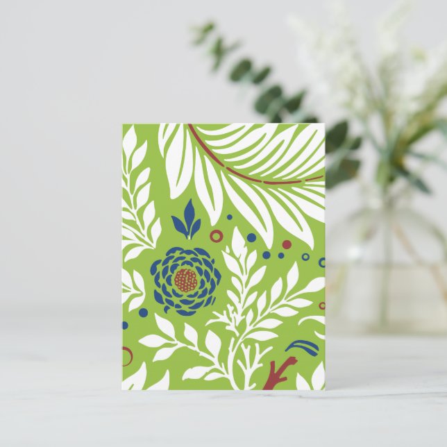 Blommigtens utformning 27 helg vykort (Stående Fram)
