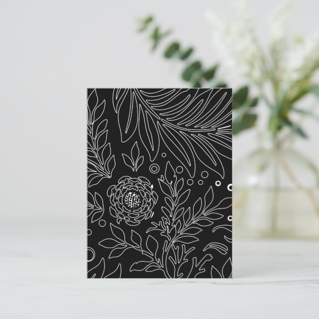 Blommigtens utformning 31 helg vykort (Stående Fram)