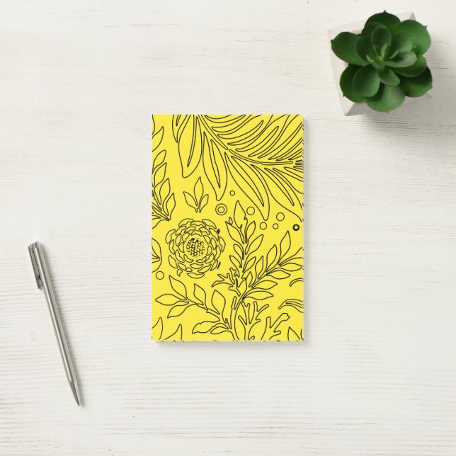 Blommigtens utformning 36 post-it block (Kontor)
