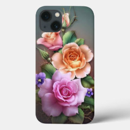 Blommigtens utformning Fodral-Mate iphone case
