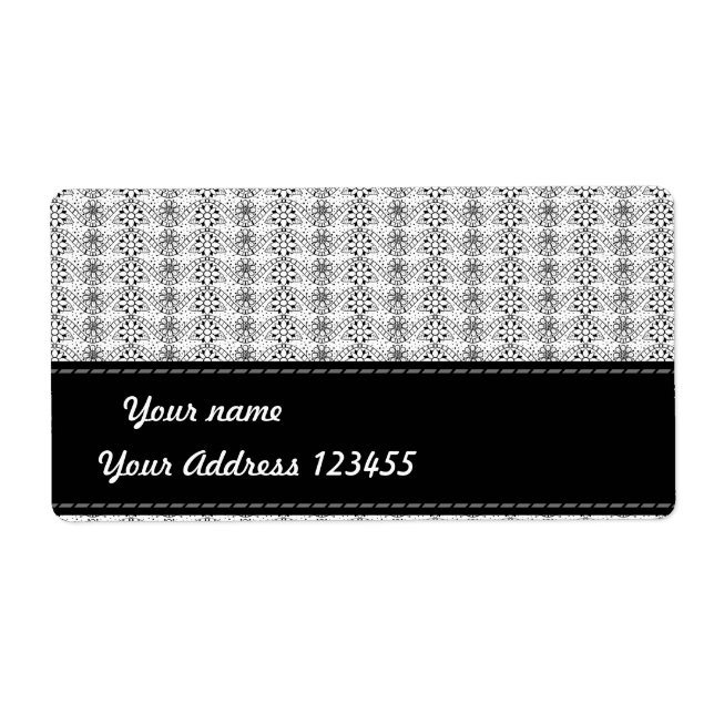 Blommigtens utformning fraktsedel (Framsidan)