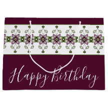 Blommigtens utformning i djup brinnande