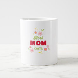 Blommigtens utformning jumbo mugg