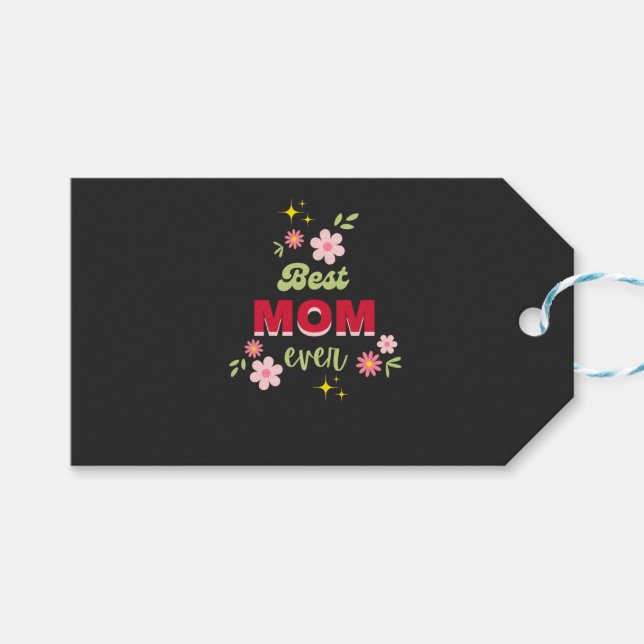 Blommigtens utformning presentetikett (Framsidan (Horisontell))