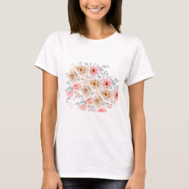 Blommigtens utformning t shirt