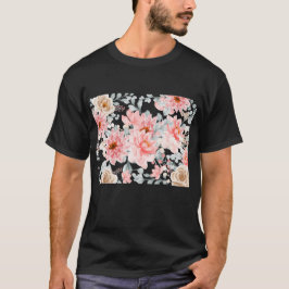 Blommigtens utformning t shirt