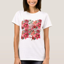 Blommigtens utformning t shirt