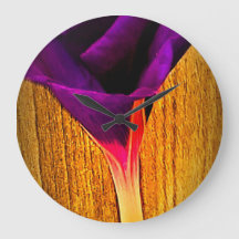 Blommigtens väggklocka