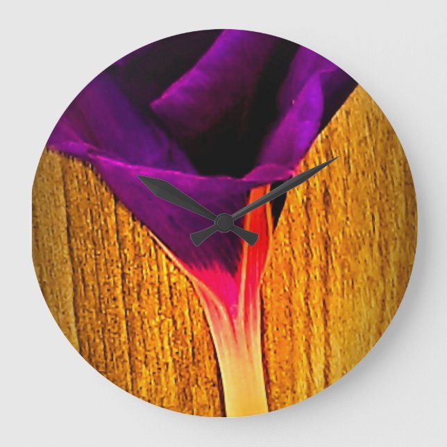 Blommigtens väggklocka (Framsida)