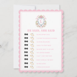 Blommigtens Vapensköld | Spill the Tea | MÖHIPPA Inbjudningar