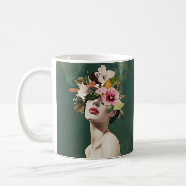 Blommigtens visioner kaffemugg (Vänster)