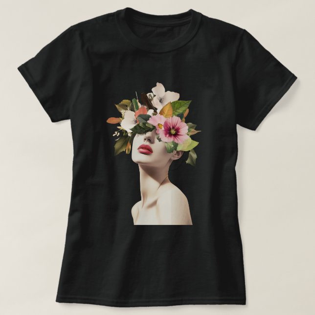 Blommigtens visioner t shirt (Design framsida)