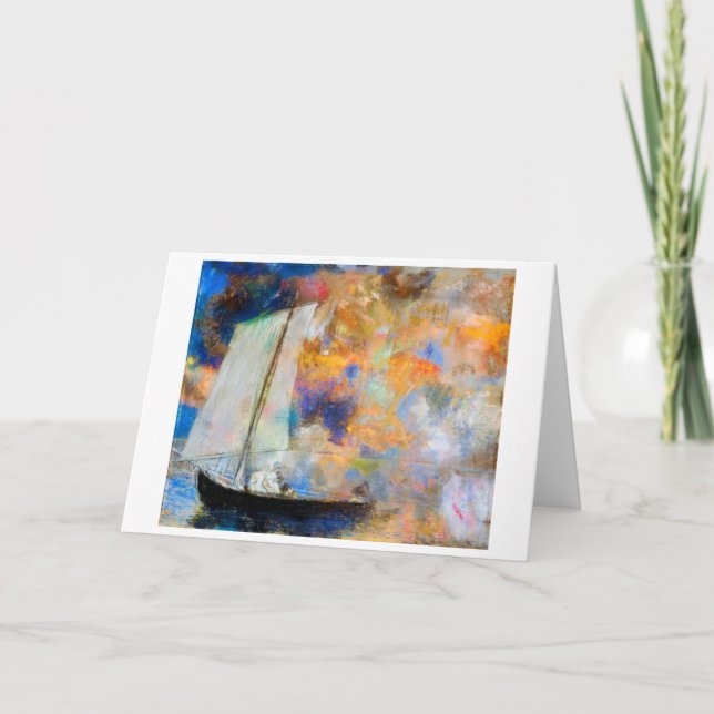 Blommoln, Redon Kort (Framsida)