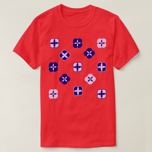 BLOMMÖNSTER 1 T SHIRT (Design framsida)