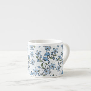 Blommönster 2 2 espressomugg