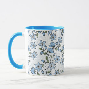 Blommönster 2 2 mugg