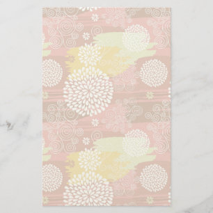 Blommönster 2 brevpapper