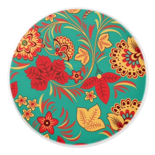 Blommönster 2 knopp (Framsidan)