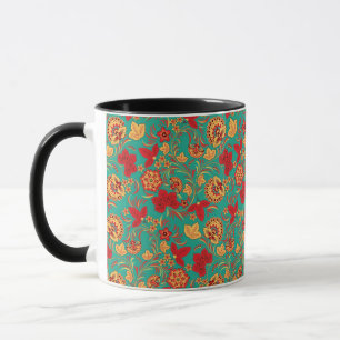 Blommönster 2 mugg