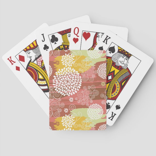 BLOMMÖNSTER 2 SPEL KORT (Baksidan)