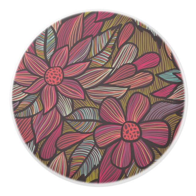 Blommönster 4 2 knopp (Framsidan)