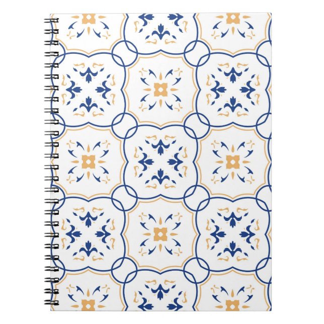 Blommönster Anteckningsbok (Framsidan)