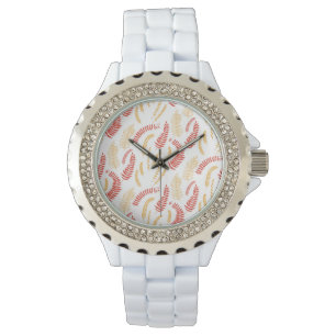 Blommönster Armbandsur