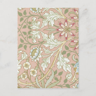 blommönster ART deco Vintage stil Vykort
