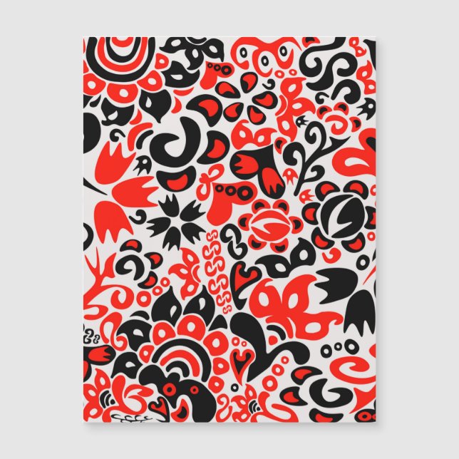 Blommönster av ukrainsk folkkonst (Framsida)