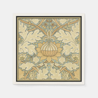 Blommönster av William Morris - Pappra blöjor Pappersservett