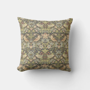 blommönster av William Morris Square Pillow Kudde