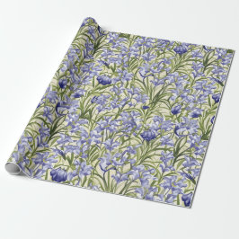 Blommönster Bluebell Flowers Presentpapper