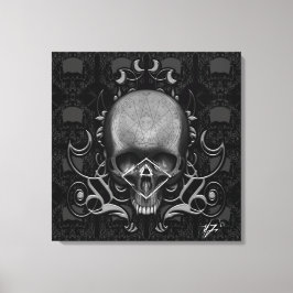 blommönster canvastryck