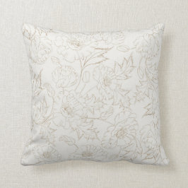 blommönster Dekorativ kudde