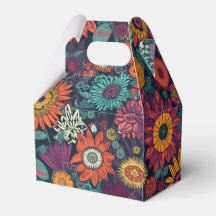 Blommönster, ett golvhus av färgblommor