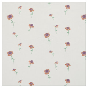 Blommönster Fabric Tyg