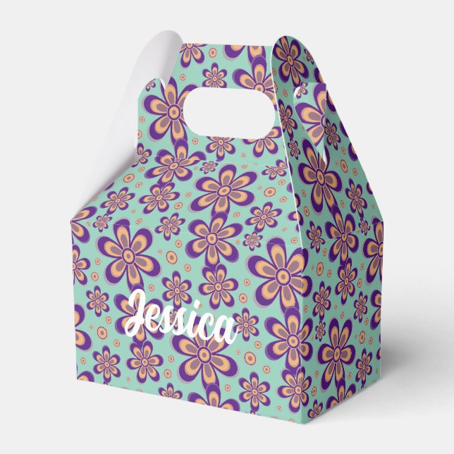 Blommönster - Favoritruta Presentaskar (Framsidan Sidan)