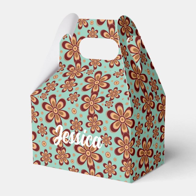 Blommönster - Favoritruta Presentaskar (Framsidan Sidan)