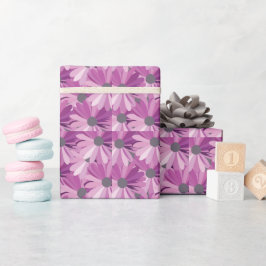 Blommönster för afrikansk Daisy Presentpapper