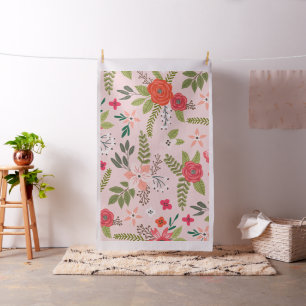 Blommönster för Chic Tyg