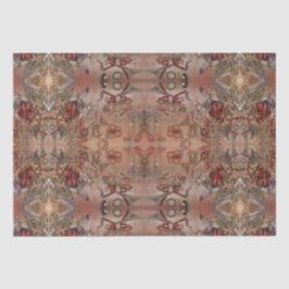 Blommönster för Collage för hantverkDecoupage art