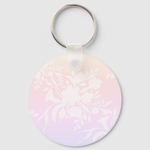 blommönster för elegant i pastel färg-försäljning nyckelring