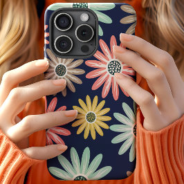 Blommönster för färglös Daisy i flottan