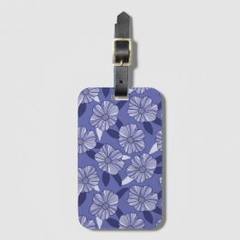 Blommönster för Lila av Periwinkle Bagagebricka