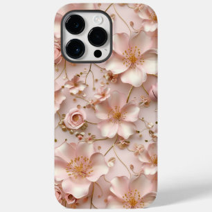 Blommönster för mjuk Rosa i tidslös Elegant